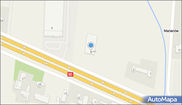 Tarnowo Podgórne, Poznańska, 6, mapa Tarnowo Podgórne