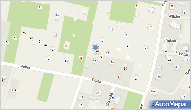 Tartak Brzózki, Polna, 32, mapa Tartak Brzózki