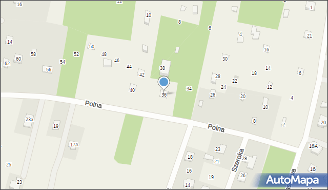 Tartak Brzózki, Polna, 36, mapa Tartak Brzózki