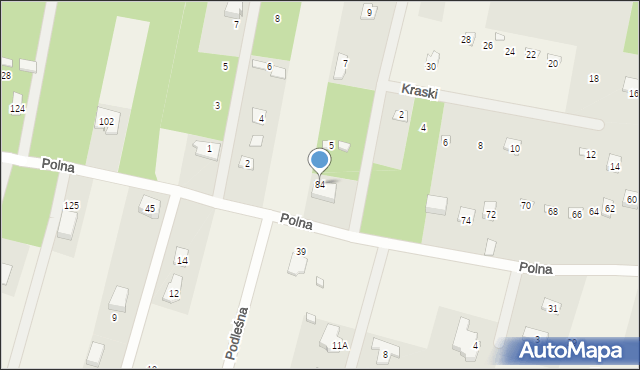 Tartak Brzózki, Polna, 84, mapa Tartak Brzózki