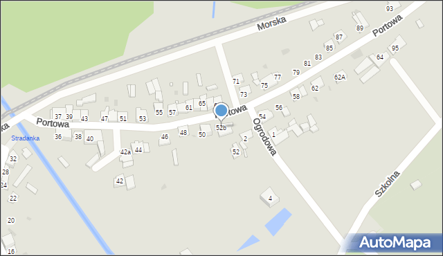 Tolkmicko, Portowa, 52b, mapa Tolkmicko