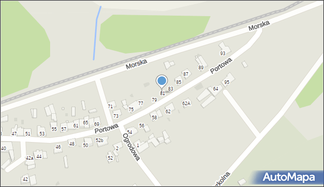 Tolkmicko, Portowa, 81, mapa Tolkmicko
