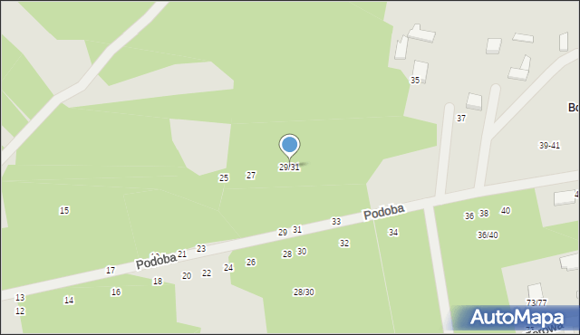 Tomaszów Mazowiecki, Podoba, 29/31, mapa Tomaszów Mazowiecki