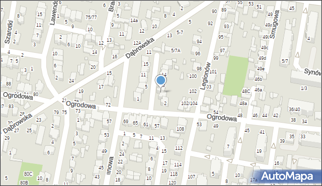 Tomaszów Mazowiecki, Poziomkowa, 6, mapa Tomaszów Mazowiecki