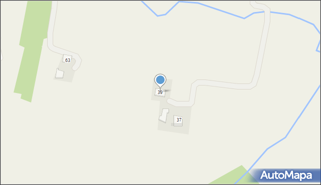 Tomice, Podlesie, 39, mapa Tomice