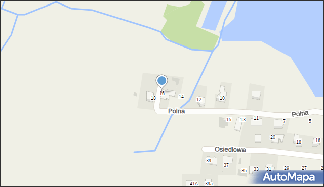 Tomice, Polna, 16, mapa Tomice