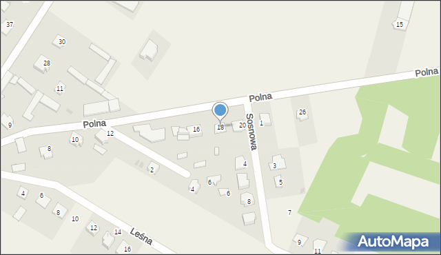 Troszyn, Polna, 18, mapa Troszyn