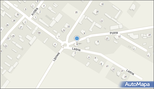 Troszyn, Polna, 6, mapa Troszyn