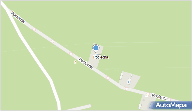 Truskaw, Pociecha, 1, mapa Truskaw