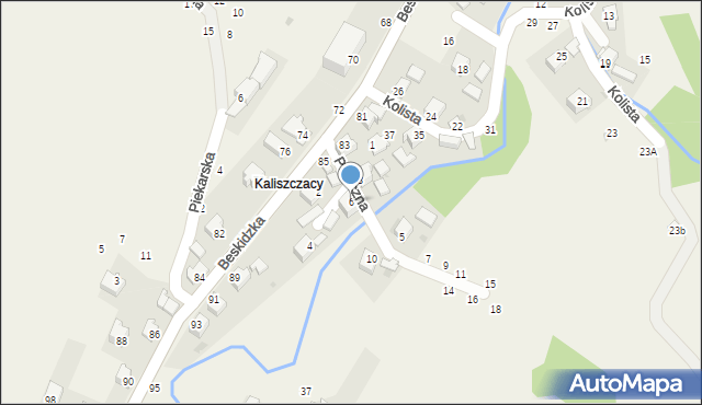 Trzebinia, Potoczna, 6, mapa Trzebinia