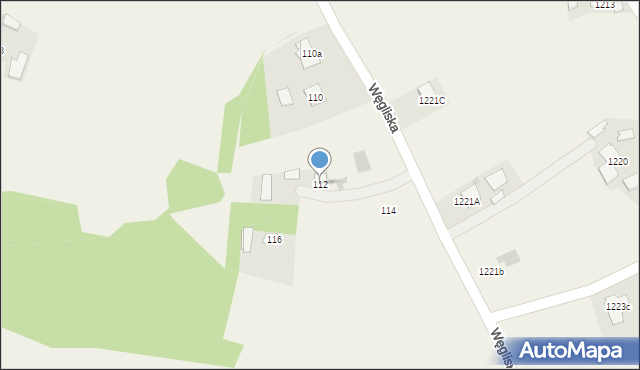 Trzeboś, Podlas, 112, mapa Trzeboś