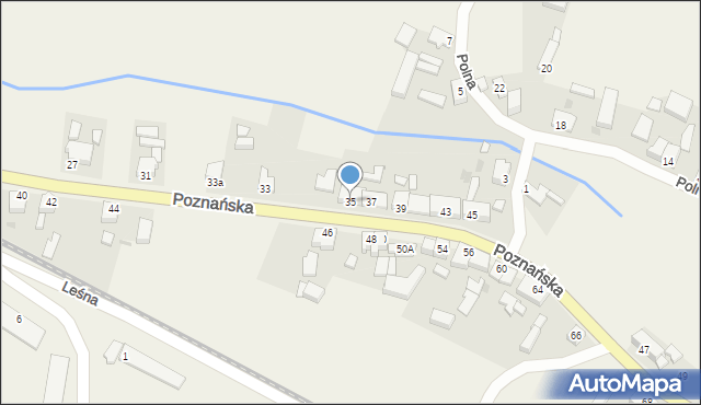 Trzemeszno Lubuskie, Poznańska, 35, mapa Trzemeszno Lubuskie
