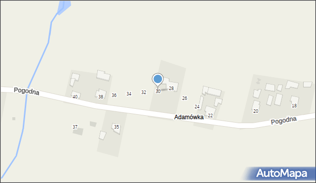 Tuczempy, Pogodna, 30, mapa Tuczempy