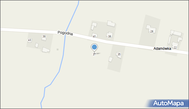 Tuczempy, Pogodna, 37, mapa Tuczempy