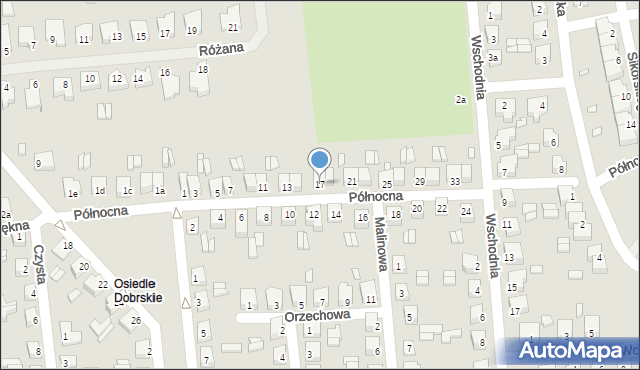 Turek, Północna, 17, mapa Turka