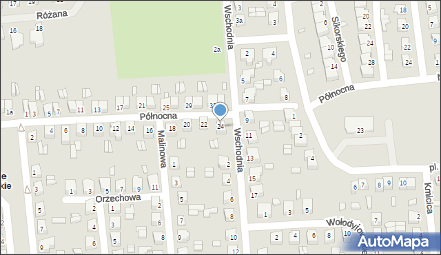 Turek, Północna, 24, mapa Turka