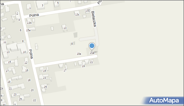 Tworków, Polna, 21a, mapa Tworków
