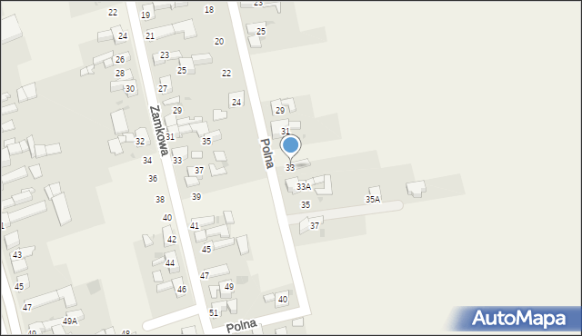Tworków, Polna, 33, mapa Tworków