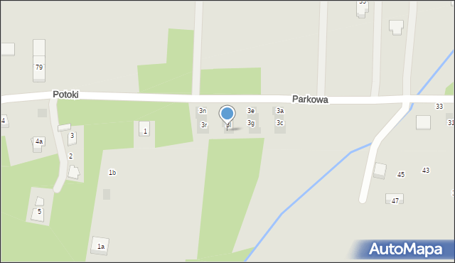 Tyczyn, Potoki, 3m, mapa Tyczyn