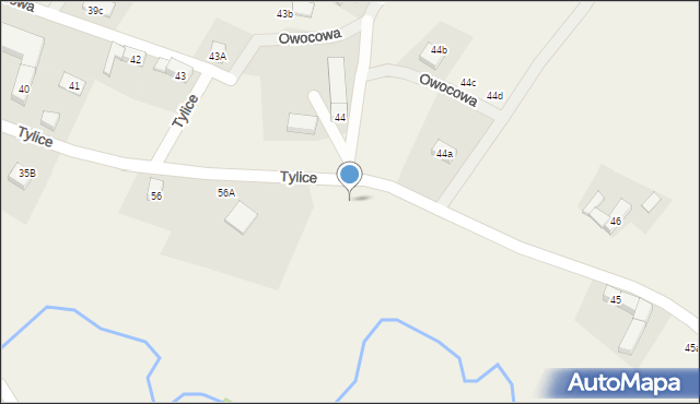 Tylice, Poziomkowa, 16, mapa Tylice