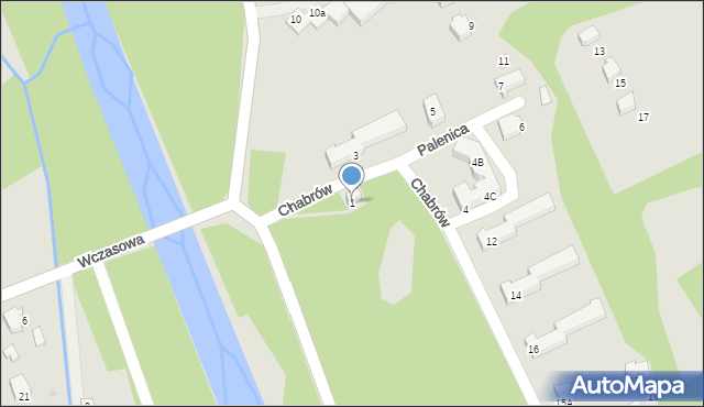 Ustroń, Polańska, 1, mapa Ustroń