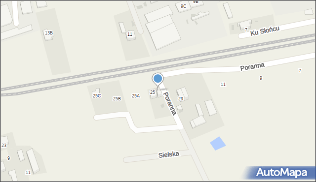 Ustronie Morskie, Poranna, 2, mapa Ustronie Morskie