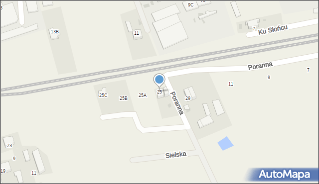 Ustronie Morskie, Poranna, 4, mapa Ustronie Morskie