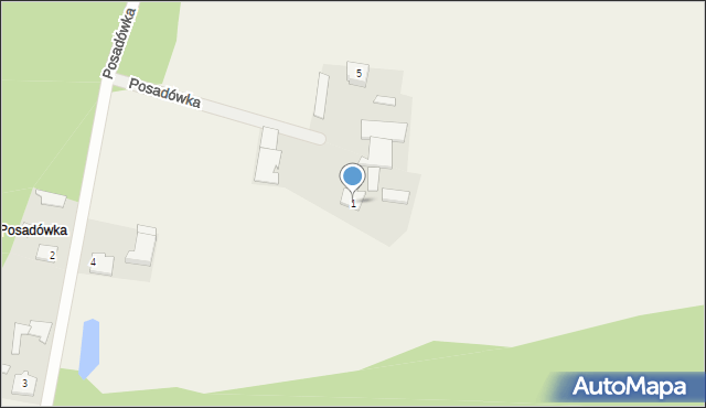 Waleńczów, Posadówka, 1, mapa Waleńczów