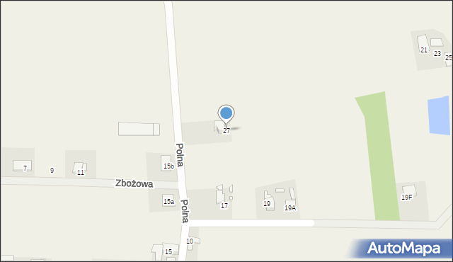 Wawelno, Polna, 27, mapa Wawelno