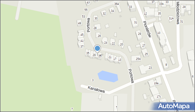 Węgorzewo, Portowa, 27, mapa Węgorzewo