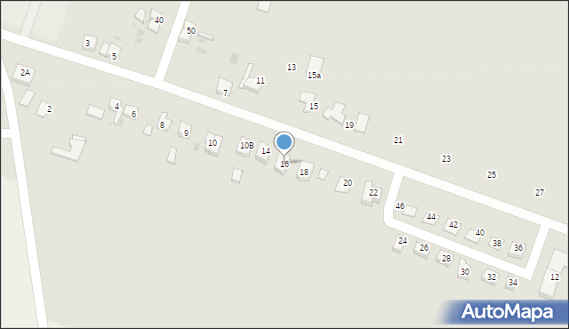 Wiązów, Polna, 16, mapa Wiązów