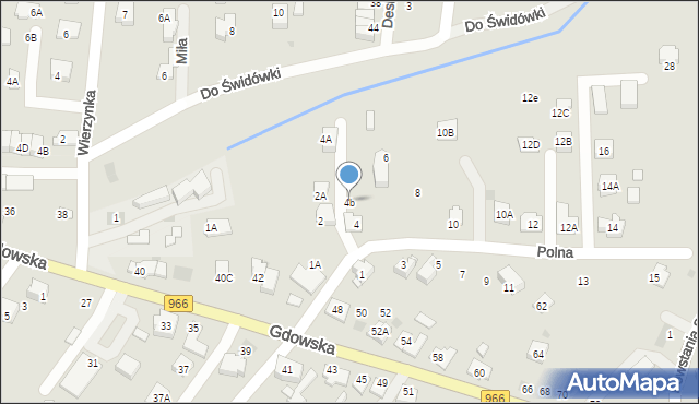 Wieliczka, Polna, 4b, mapa Wieliczka