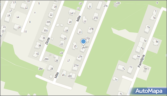 Wieliszew, Polna, 27I, mapa Wieliszew