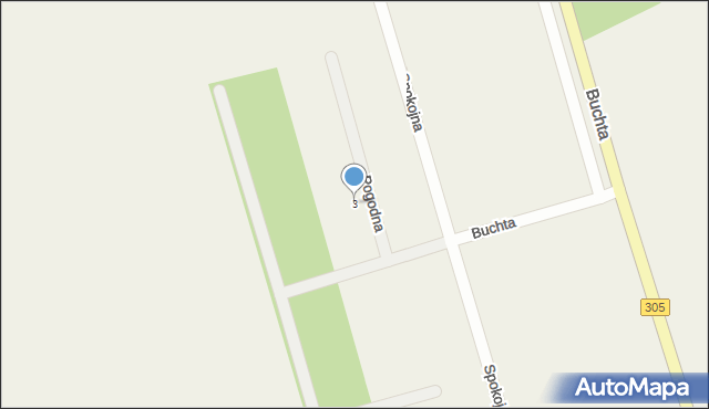 Wijewo, Pogodna, 3, mapa Wijewo