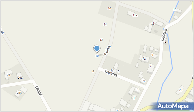 Wilczków, Polna, 10, mapa Wilczków