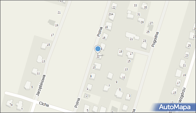 Włynkówko, Polna, 19, mapa Włynkówko