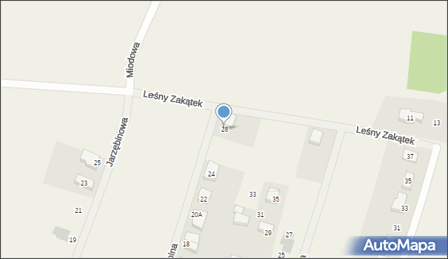 Włynkówko, Polna, 28, mapa Włynkówko