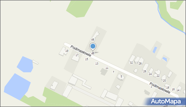 Wola Kopcowa, Podmasłowie, 46, mapa Wola Kopcowa