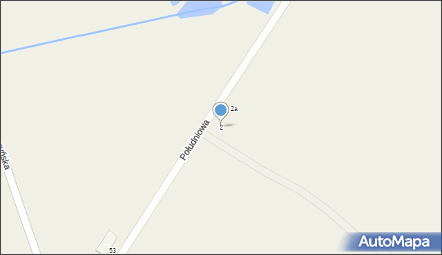 Wola Przypkowska, Południowa, 2, mapa Wola Przypkowska