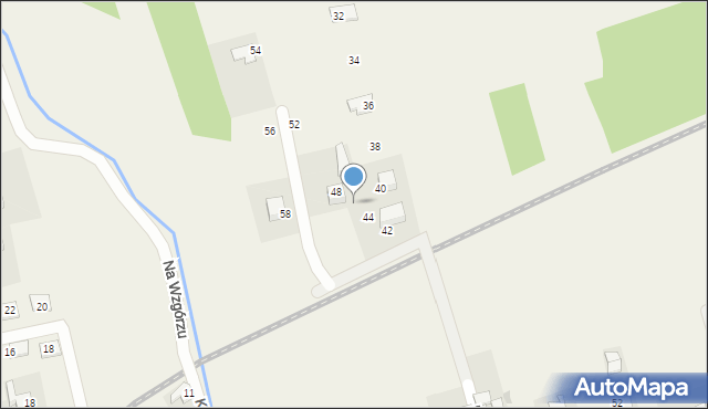 Wola Radziszowska, Podskale, 46, mapa Wola Radziszowska