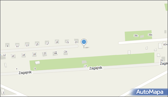 Wola Smolana, Polnych Maków, 28, mapa Wola Smolana