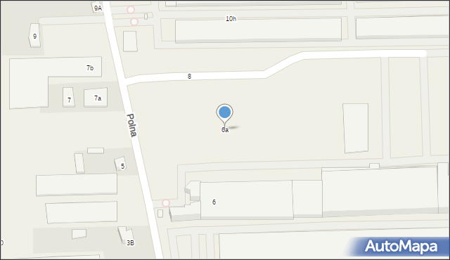 Wólka Kosowska, Polna, 6a, mapa Wólka Kosowska