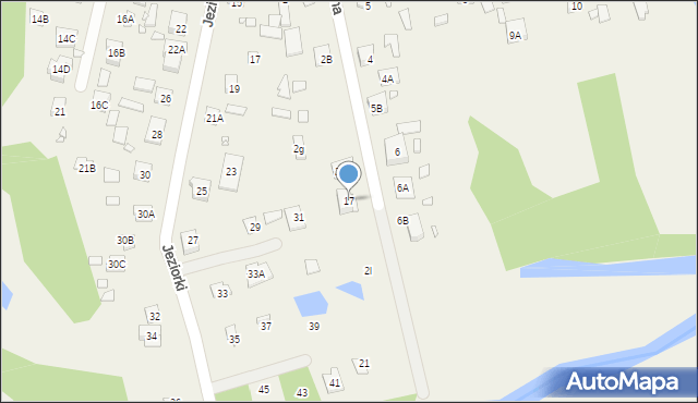 Wólka Kozodawska, Polna, 17, mapa Wólka Kozodawska