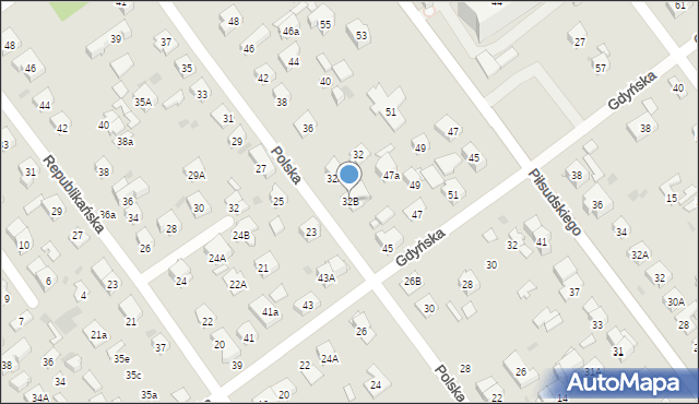 Wołomin, Polska, 32B, mapa Wołomin