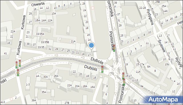 Wrocław, Pomorska, 10, mapa Wrocławia