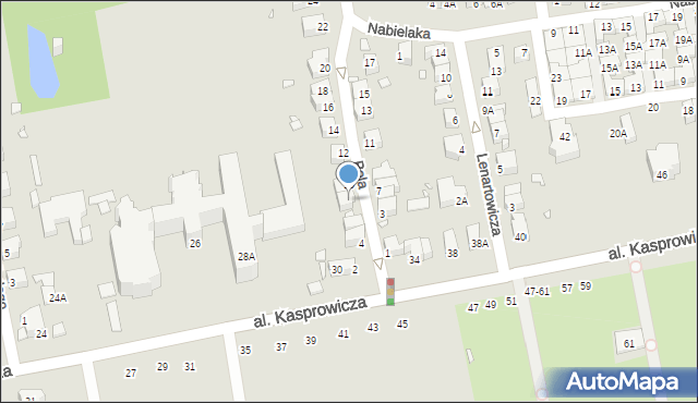 Wrocław, Pola Wincentego, 8, mapa Wrocławia
