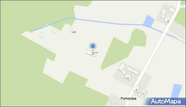 Wszewilki, Pomorska, 12, mapa Wszewilki