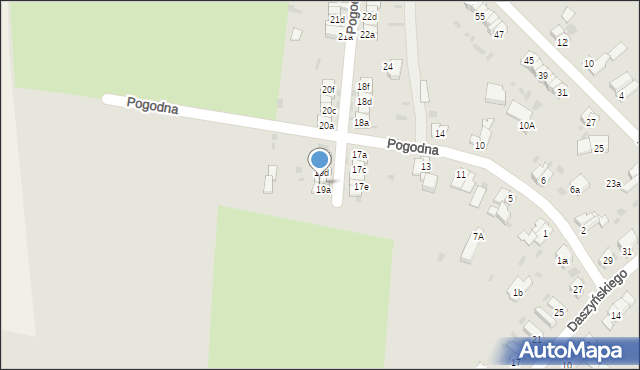 Ząbkowice Śląskie, Pogodna, 19b, mapa Ząbkowice Śląskie