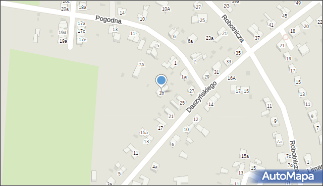 Ząbkowice Śląskie, Pogodna, 1b, mapa Ząbkowice Śląskie