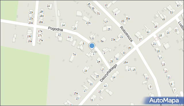 Ząbkowice Śląskie, Pogodna, 3, mapa Ząbkowice Śląskie